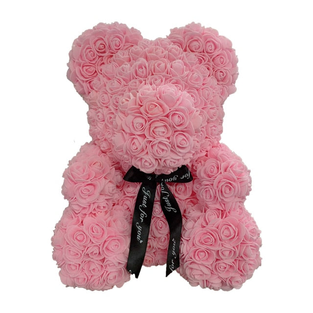 Rose Bear Heart Artificial Flower