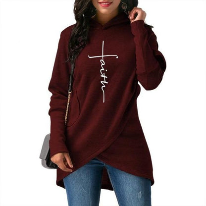 Women's Faith Plus Size Hoodie