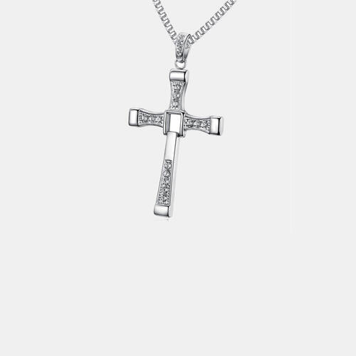 Titanium Steel Cross Necklace