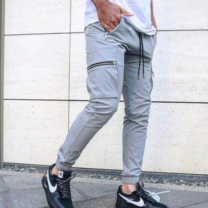 Functional Style: Zip Pocket Cargo Trousers for Men