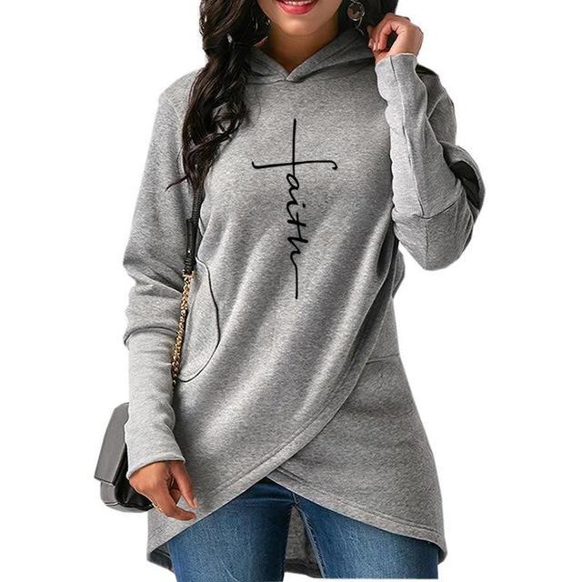 Women's Faith Plus Size Hoodie