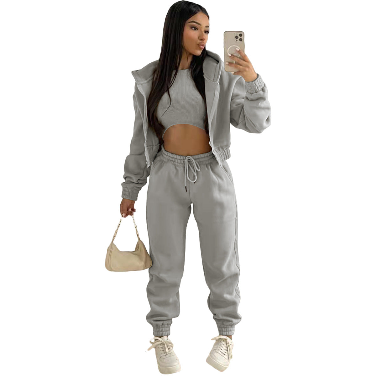 Autumn Fashionable Women's Trouser Set