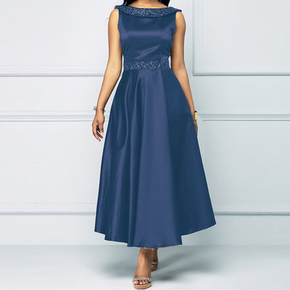 Vintage Elegant Sleeveless Dress