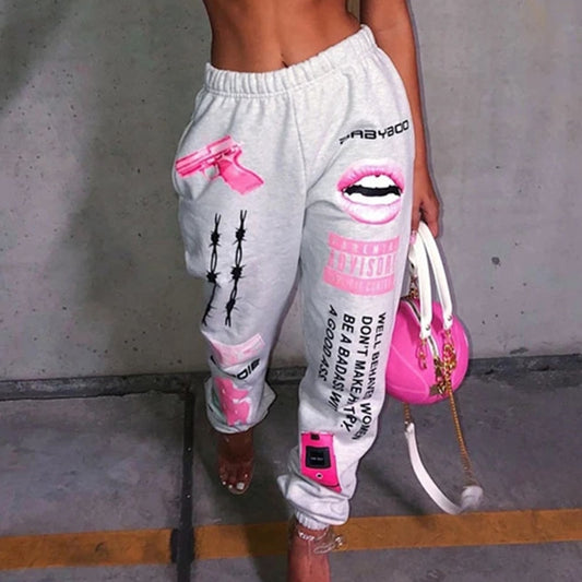 Summer hip-hop sweatpants