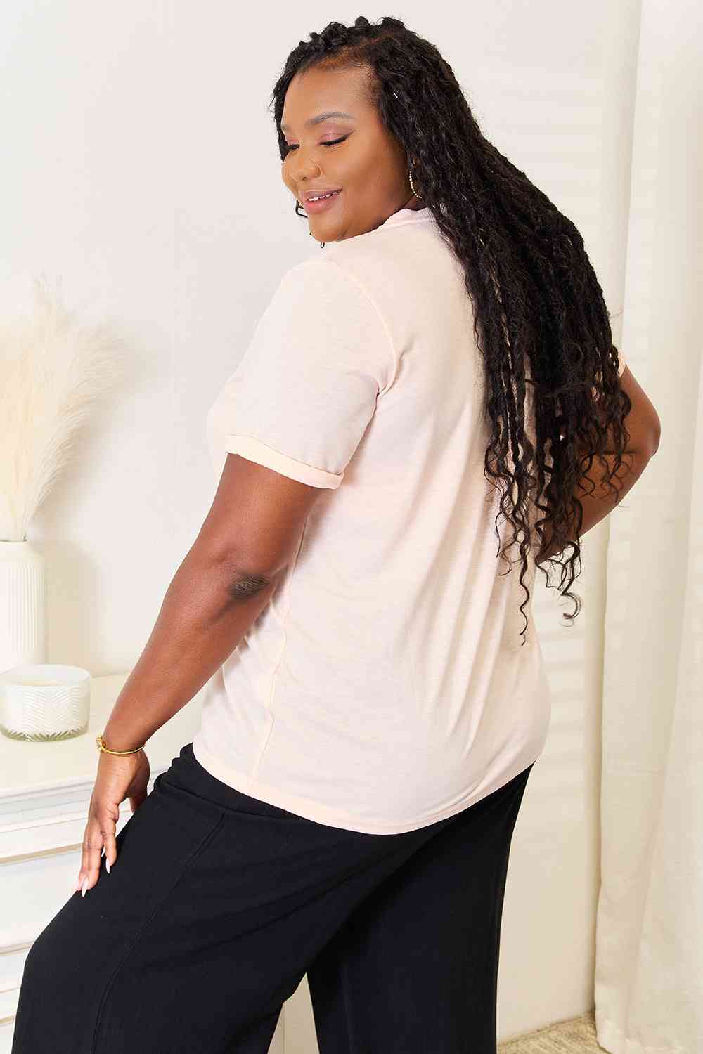 Simply Love BE KIND Graphic Round Neck T-Shirt - Rochelle's House LLC